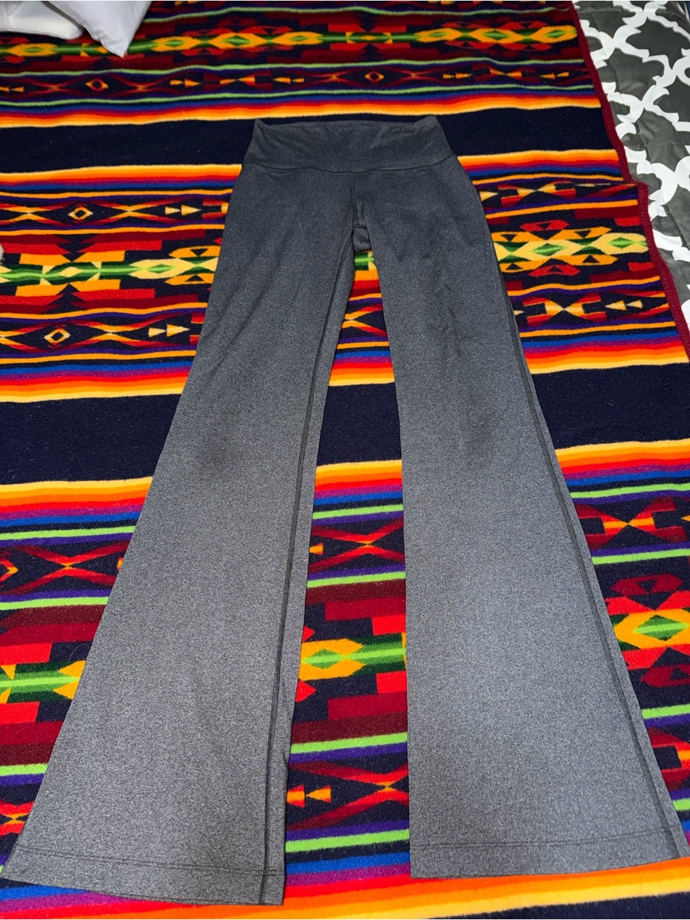 Lululemon High-Rise Gray Flare Pants - Women's
